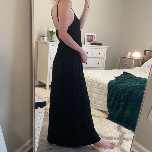 Urban Outfitters Maxi Black Dress Tank - Picture 4 of 8